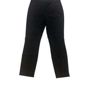 H&M Women’s Black High Rise Straight Ankle Pants Size 6 Business Casual Career